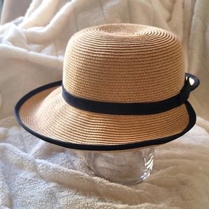 Cappelli straworld black and tan hat